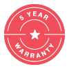 We cover you for 1-year warranty 