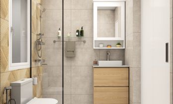 Space-optimised Bathroom