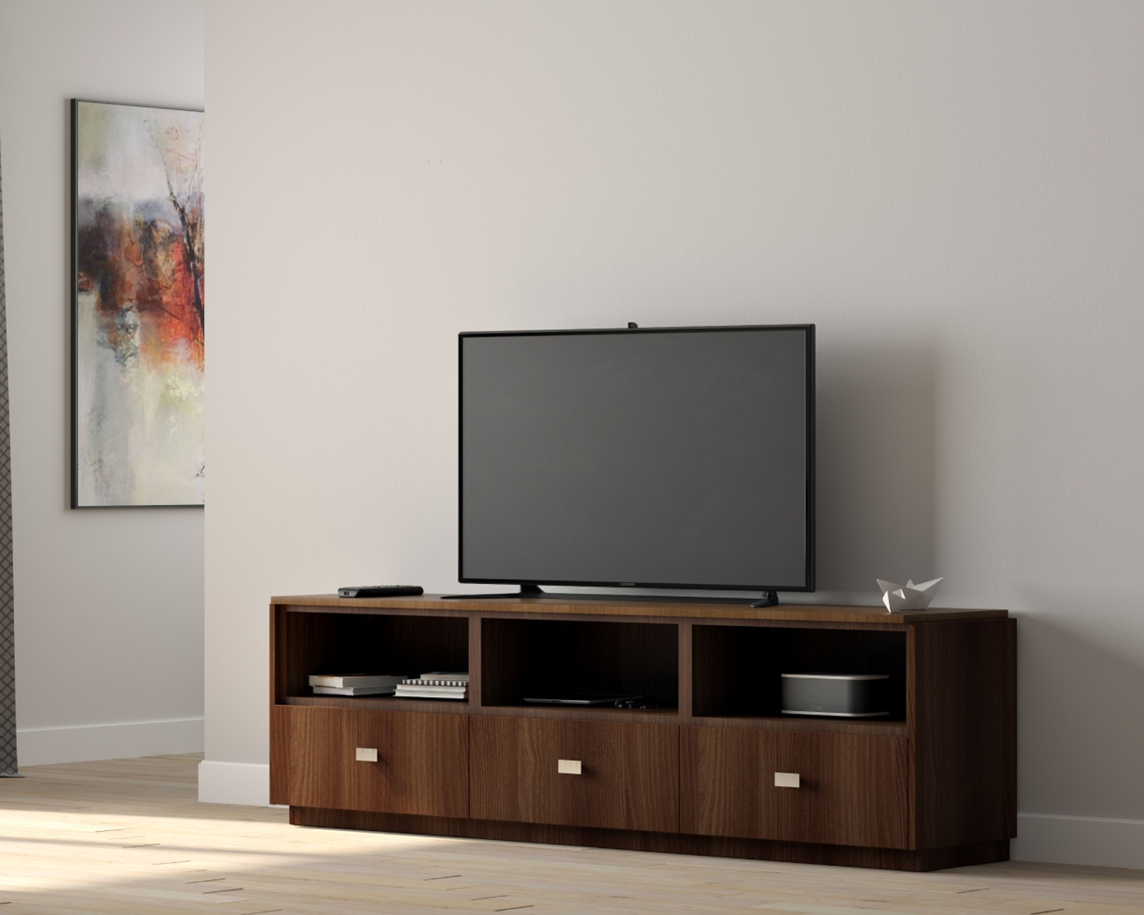 Sandy Fossil Modern TV Unit Design
